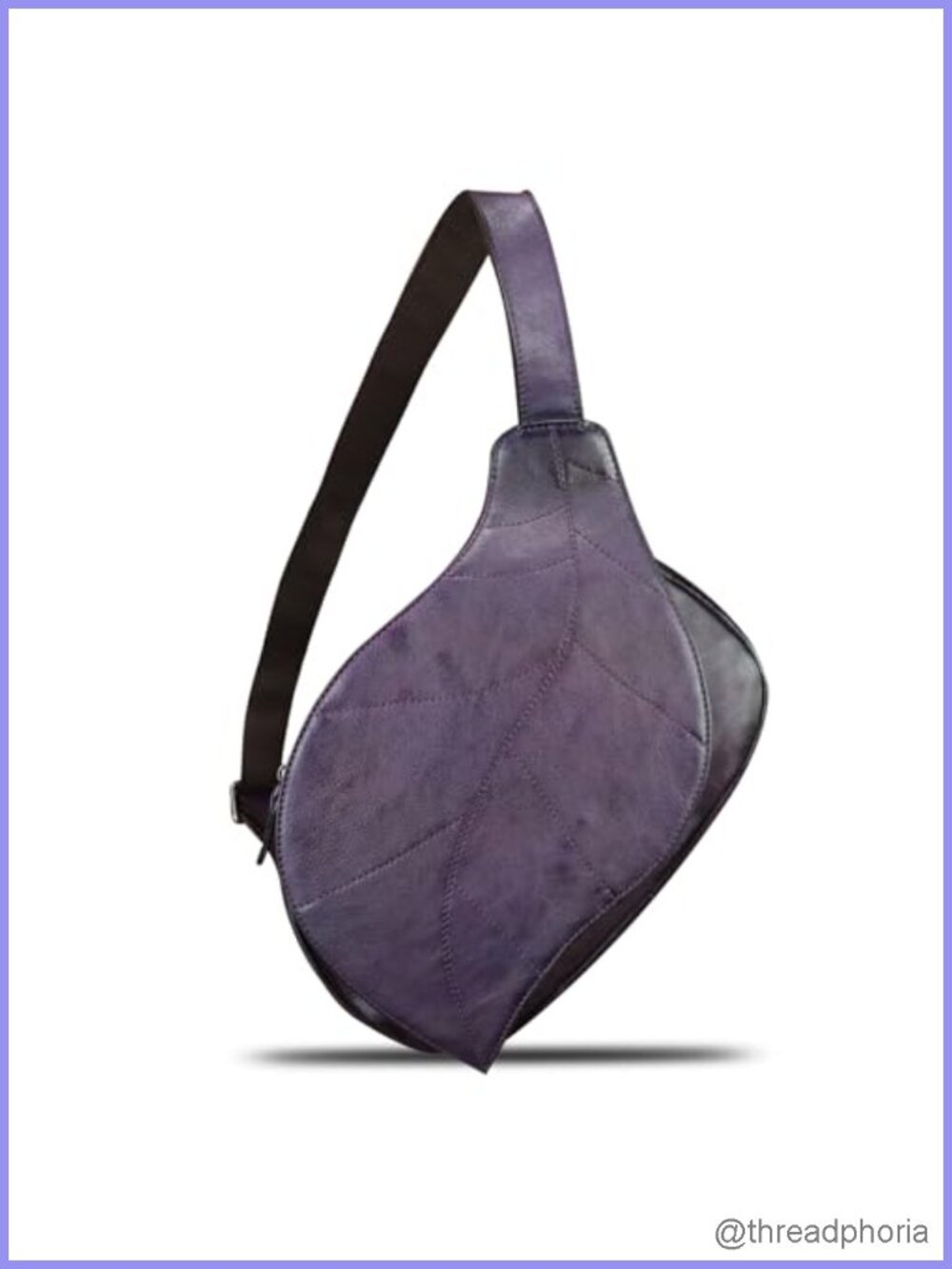 Genuine Leather Sling Bag for Women Vintage Retro Sling Backpack Crossbody